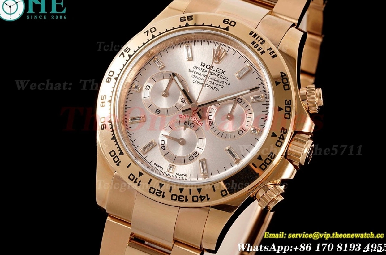 116505 RG Daytona RG DD4130 Clean champagne Dia 40mm 0419